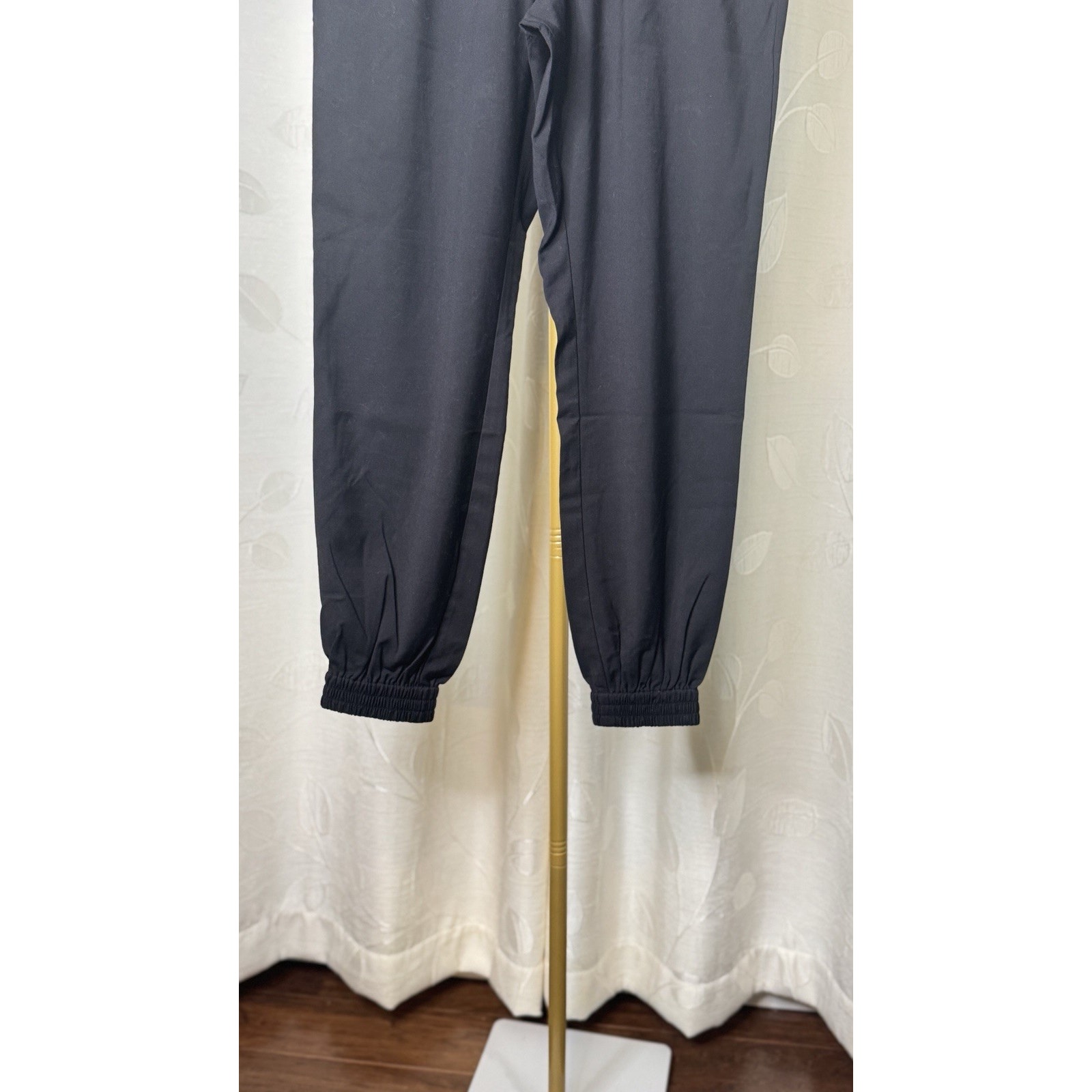 Nwt Wildfang Empower Elastic Drawstring Black Jogger Pants, Size M, Msrp $128 — image 2 of 6